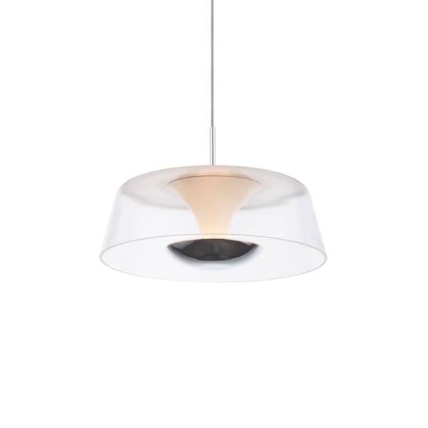 Dweled Branwen 9in LED Mini Pendant 3000K in Chrome PD-752 - main